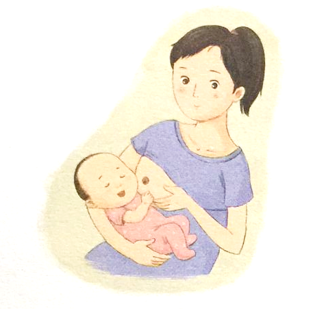 1个月宝宝嗅觉发展训练：寻找奶香